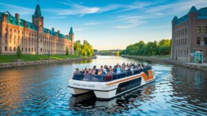 Ottawa Rideau Canal Boat Cruise in Ottawa Ontario